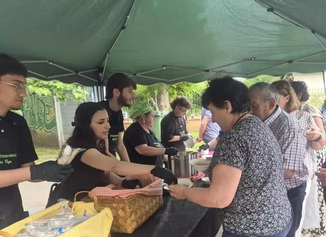 La gran folixa gastro de Cocina de Carbón tomó Laviana