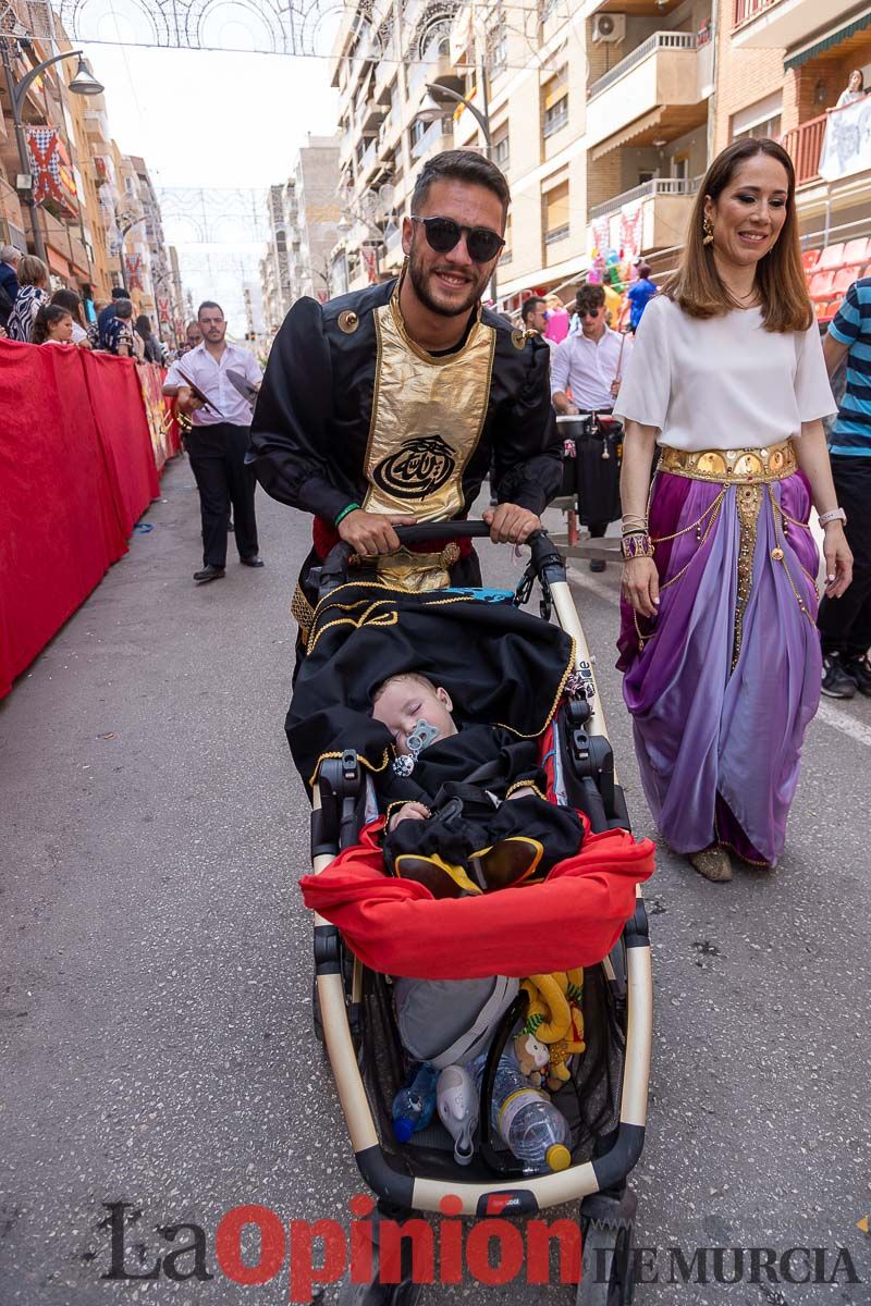 Desfile infantil del Bando Moro en las Fiestas de Caravaca