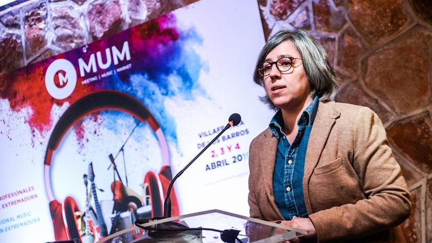 Leire Iglesias resalta el valor de la cultura como elemento de desarrollo para Extremadura