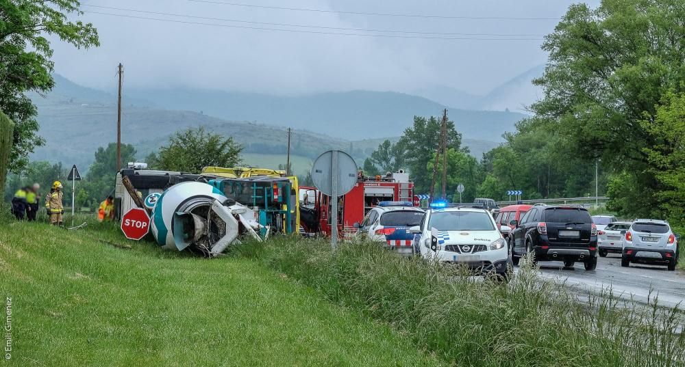 Aparatós accident a la Cerdanya