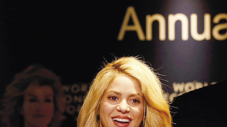 La cantante Shakira.