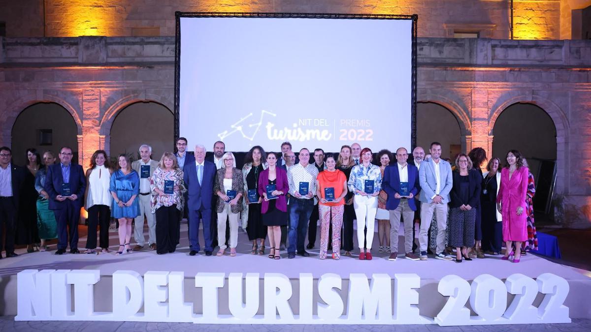 Die Gewinner des Tourismuspreises der Balearen 2022.