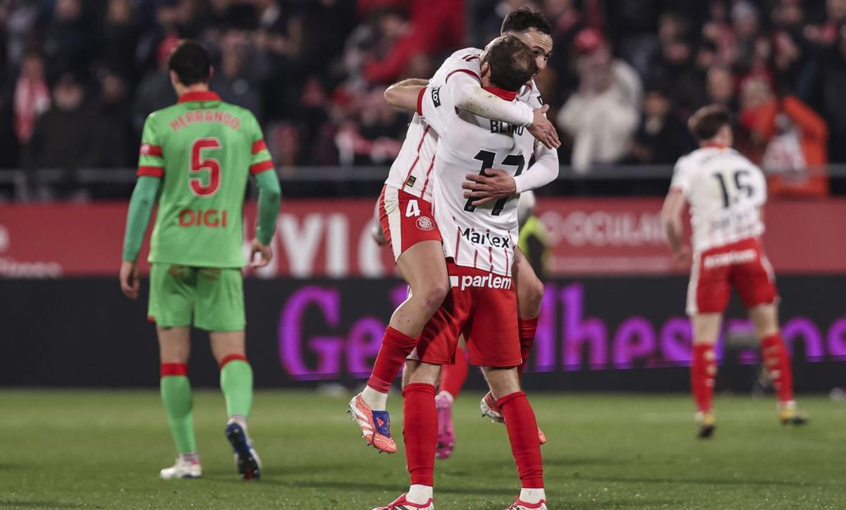 Un gol de virtuós de Vanat impulsa un Girona a l’alça