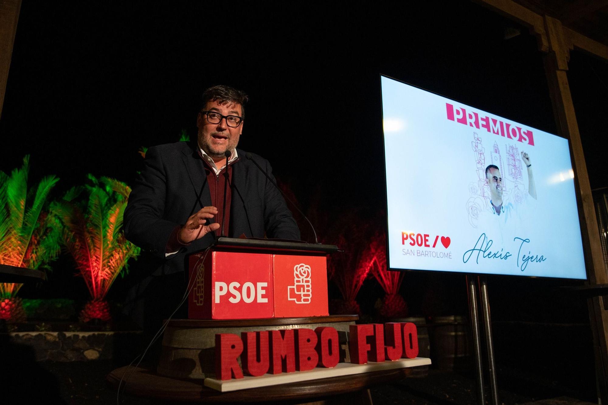 El PSOE de San Bartolomé entrega los Premios Alexis Tejera