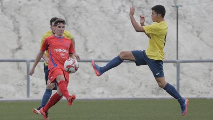 Montaverner y San Rafael en el partido de la anterior jornada.