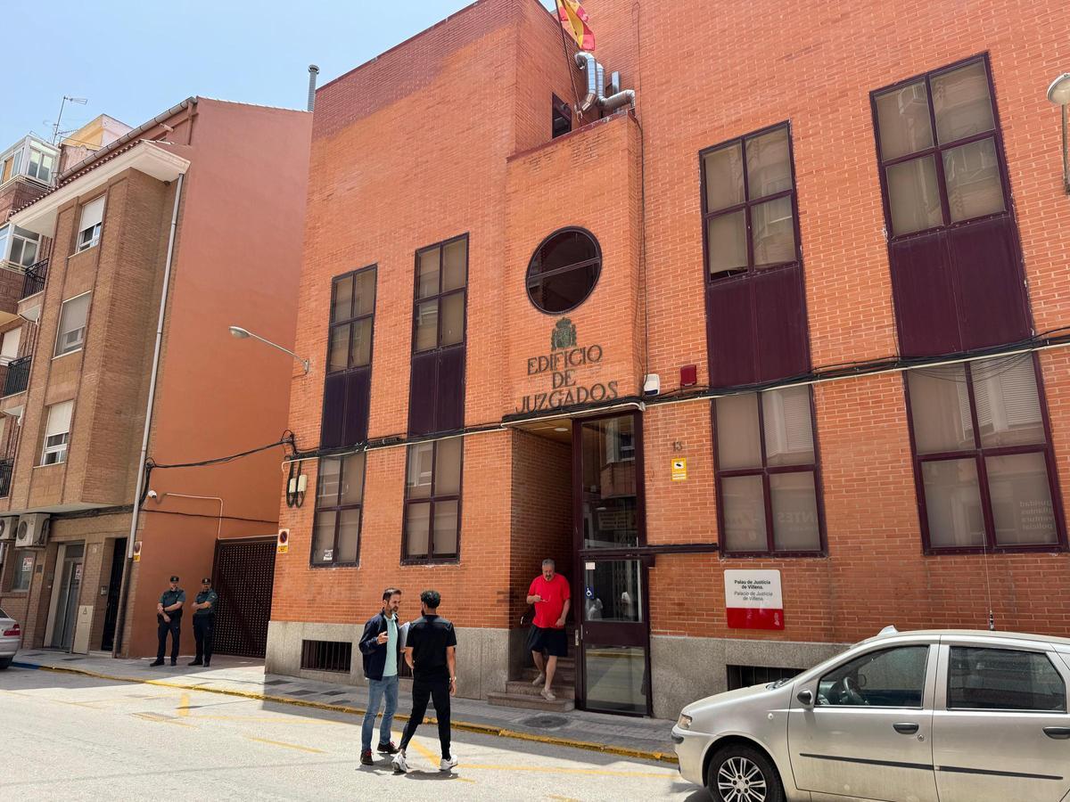 El edicio de los Juzgados de Villena.