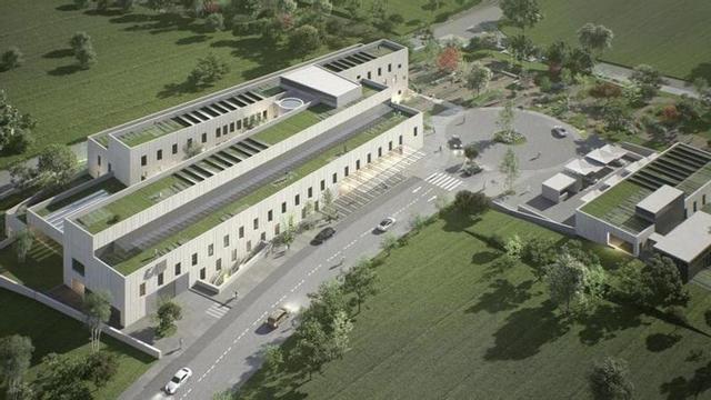 Futuro Hospital de Cuidados y Recuperación Funcional Sierra Norte en Lozoyuela.