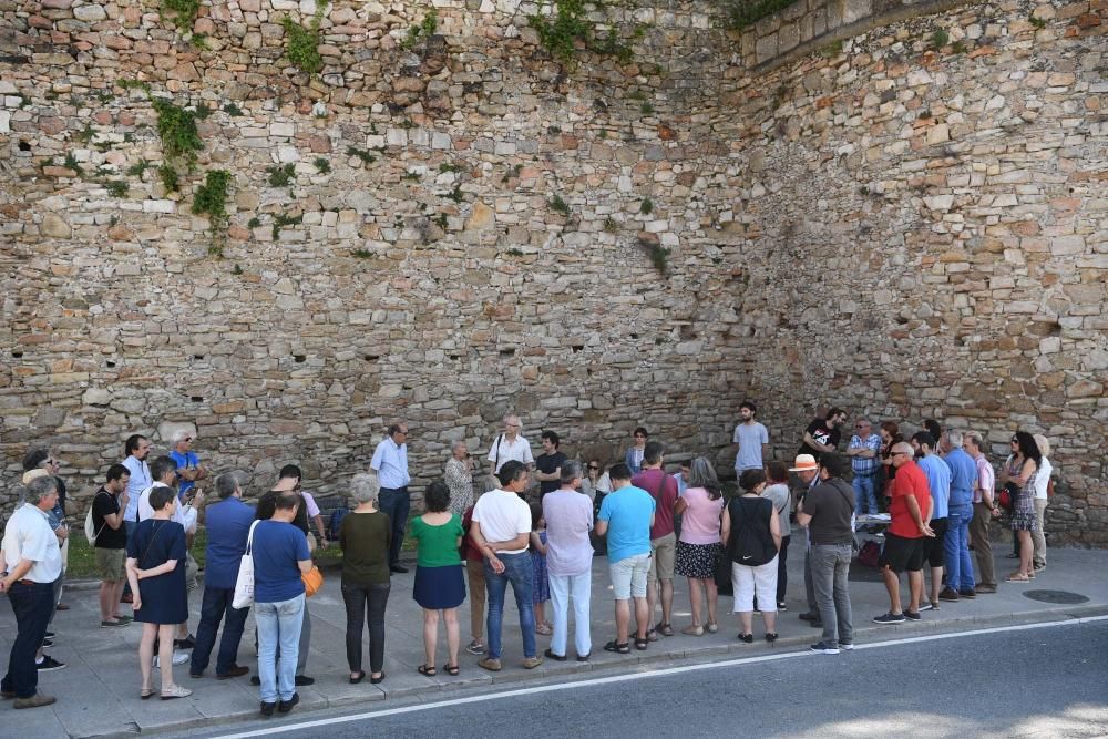 Acto para recordar el arenal de O Parrote