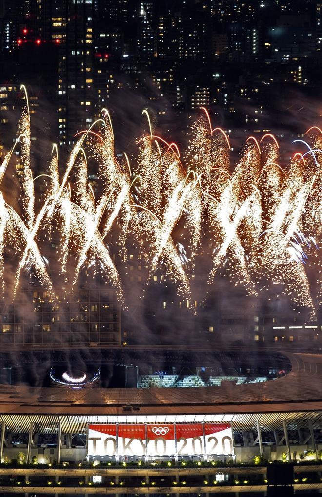 Las imágenes de la apertura de los Juegos Olímpicos de Tokio 2020