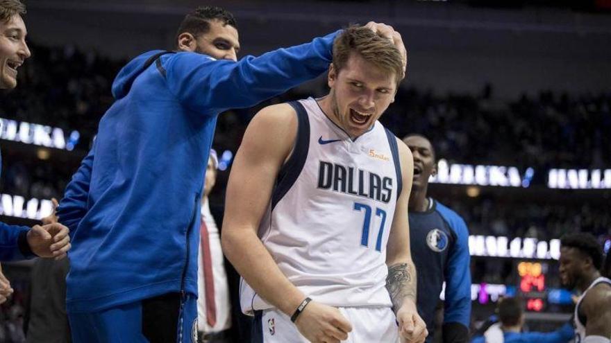 Doncic maravilla ante Harden