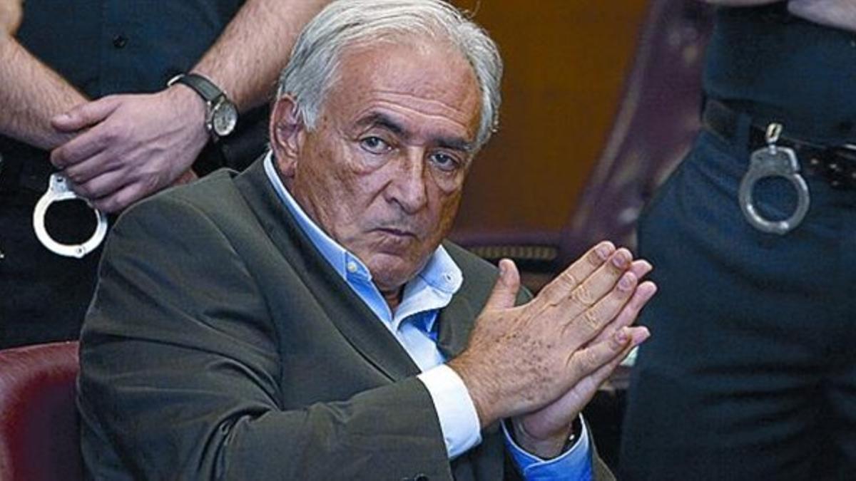 Dominique Strauss-Kahn, durante el juicio, el año pasado.