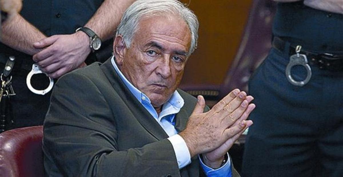 Dominique Strauss-Kahn, durante el juicio, el año pasado.