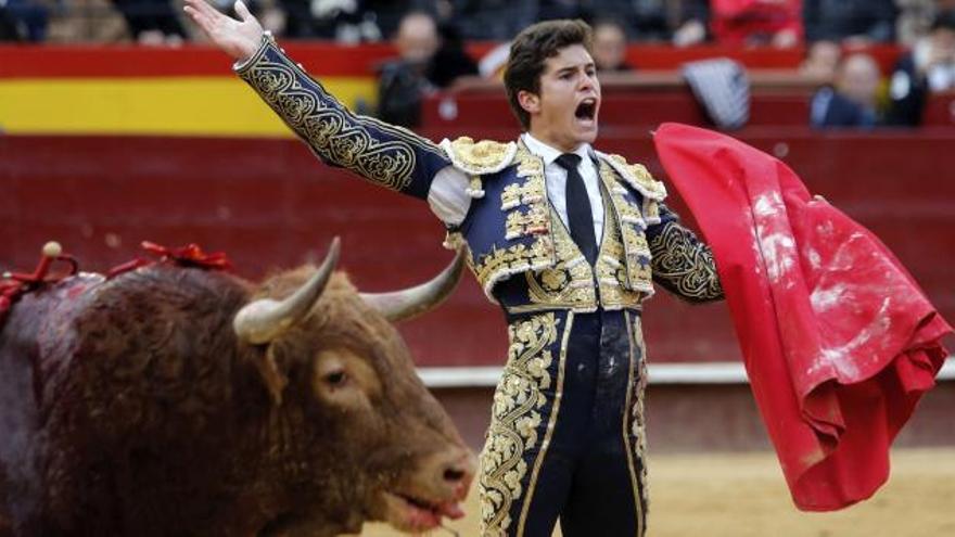 Daniel Luque, en la pasada Feria de Fallas