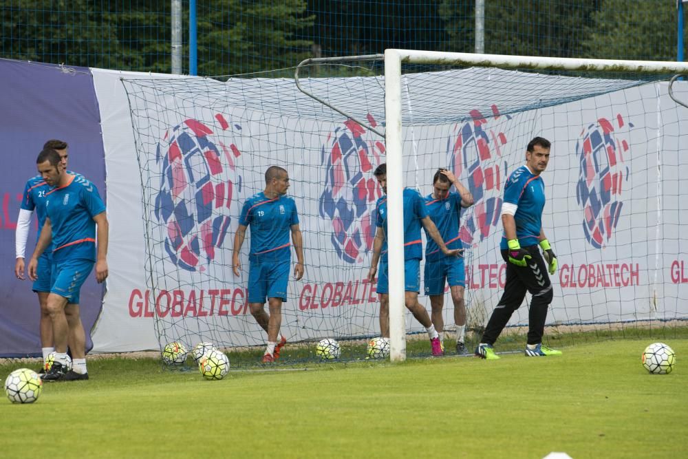 Entrenamiento del Real Oviedo