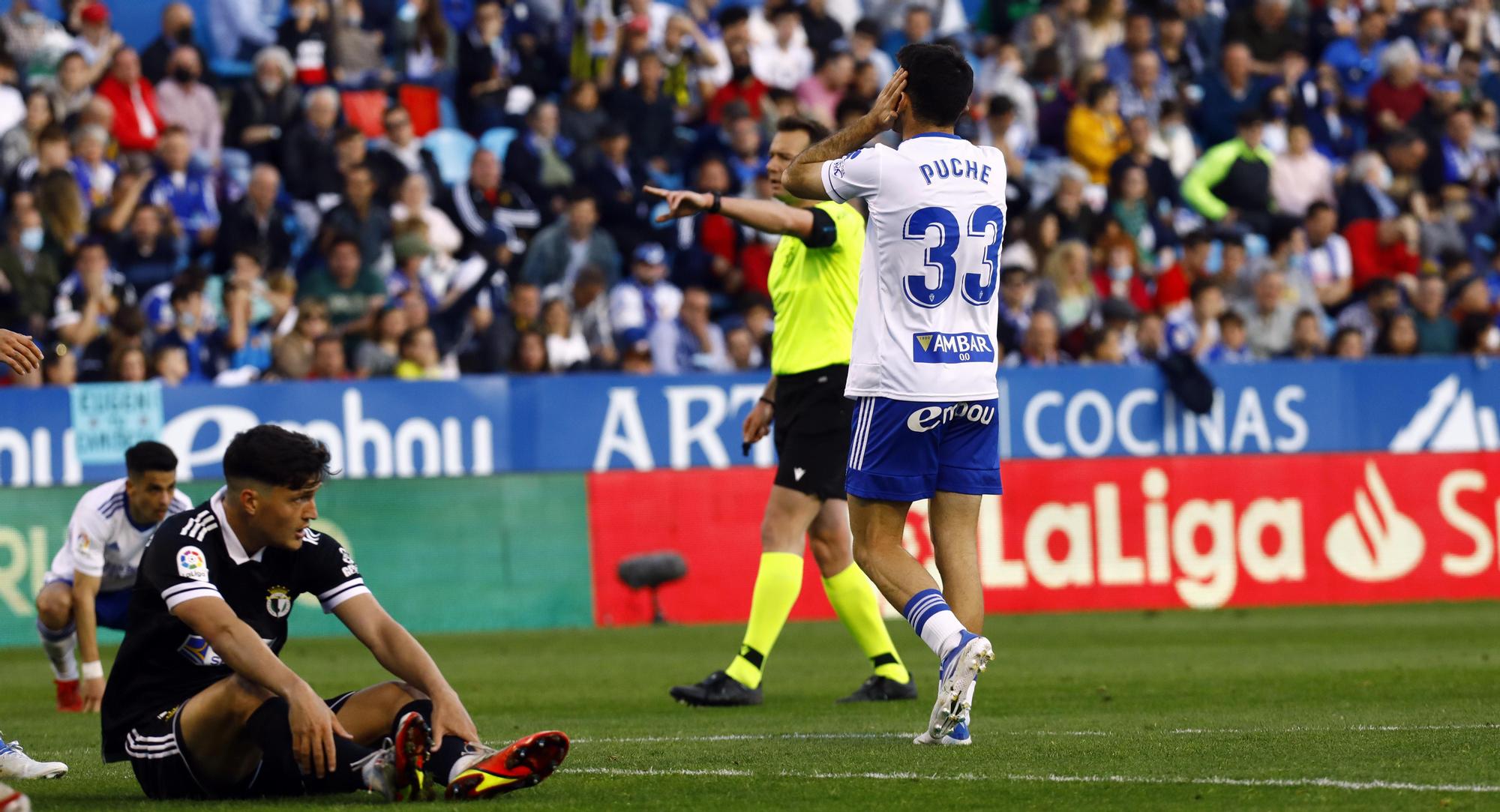 Las imágenes del Real Zaragoza - Burgos