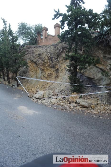 Las consecuencias del temporal en Murcia