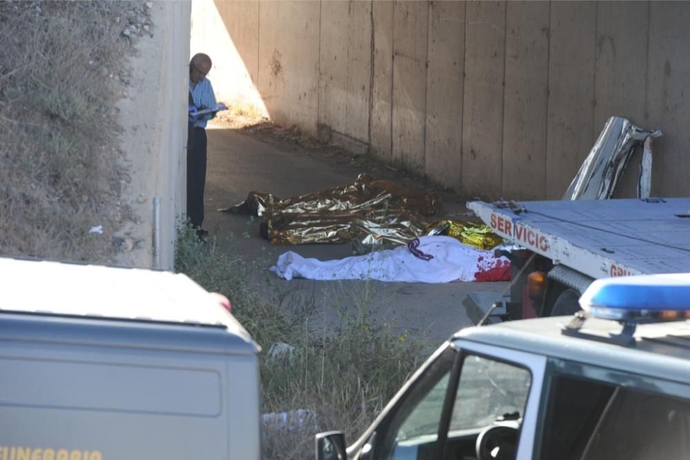 Grave accidente en la autovía Lorca-Águilas