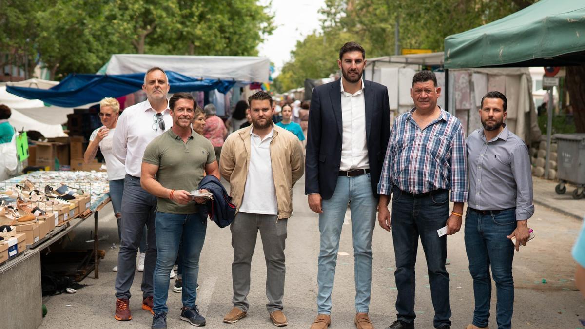 Antelo, este jueves en el mercado de La Fama.