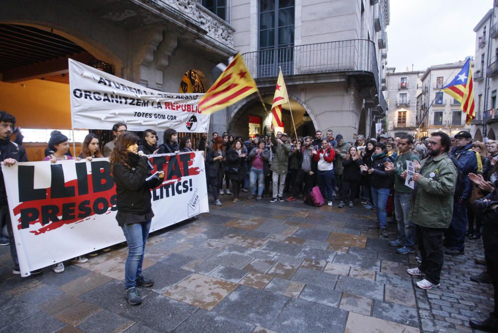 Concentració de suport als CDR a Girona