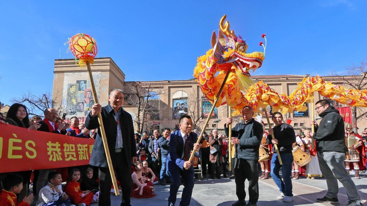 Celebració de l'any nou xinès a Manresa