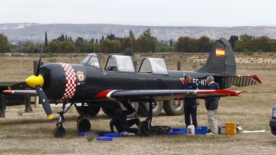 El marido de Natalia Chueca aterriza de emergencia en Plaza con una avioneta