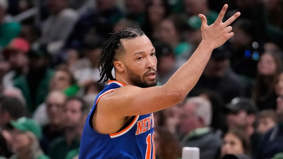 Jalen Brunson, durante el partido