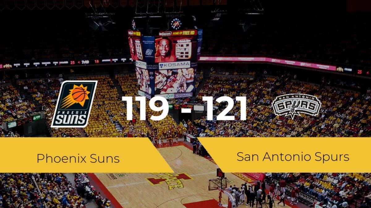 San Antonio Spurs logra vencer a Phoenix Suns en el Mexico City Arena (119-121)