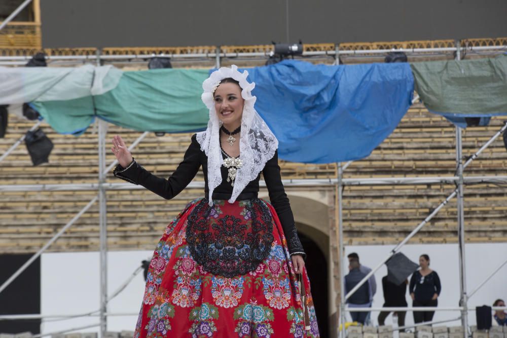 Segundo ensayo de la Gala de elección de la Bellea del Foc 2018