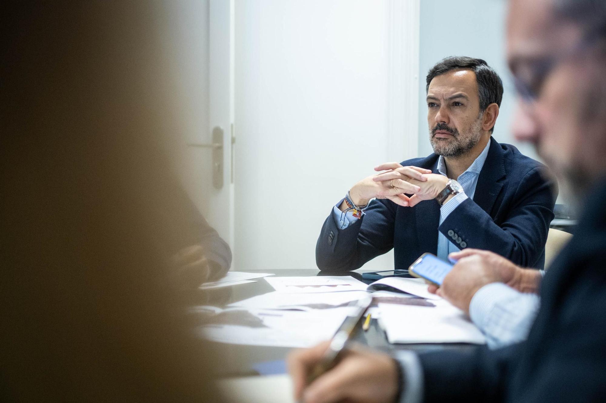 Reunión de los responsables del Cabildo con los representantes de la agricultura y la ganadería de Tenerife sobre medidas para combatir la sequía