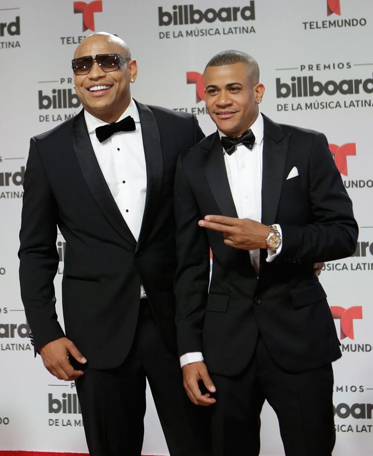 Gente de Zona en la gala de los premios Billboard latinos