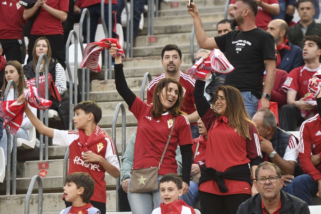 Las mejores imágenes del partido entre el Real Murcia y el Antequera