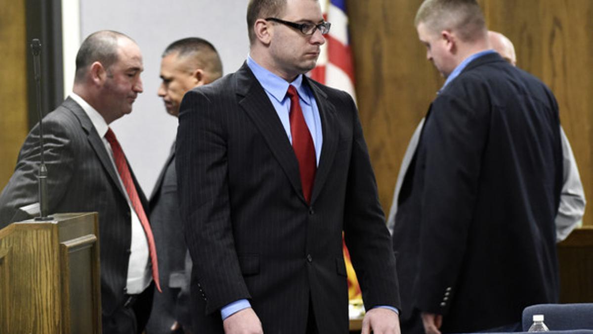 El exmarine Eddie Ray Routh, durante el juicio, este martes en Stephenville (Tejas).