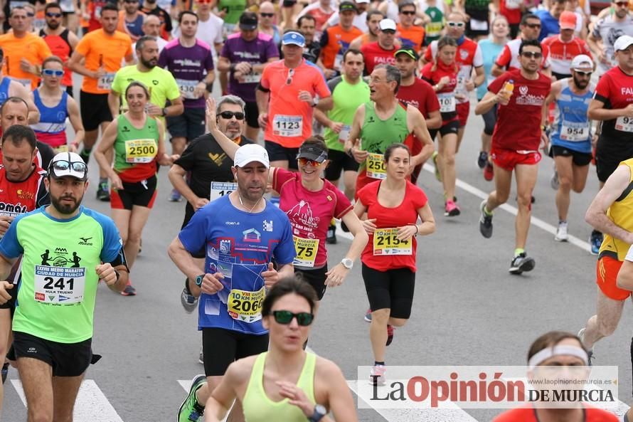 Media Maratón de Murcia: salida