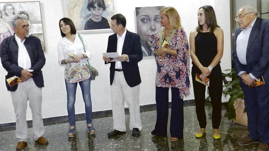 Mingos Teixeira, Ana Termes, Abel Caballero, Carmela Silva, Laura Iglesias y Cayetano Rodríguez. // FdV