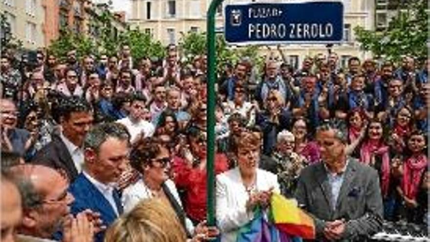 L&#039;acte va reunir centenars de persones al barri de Chueca.