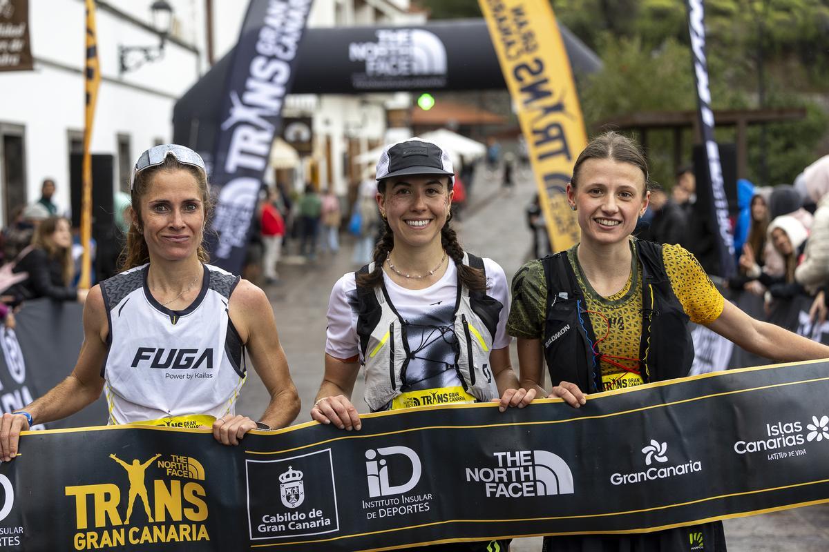 El podio de la Half femenina