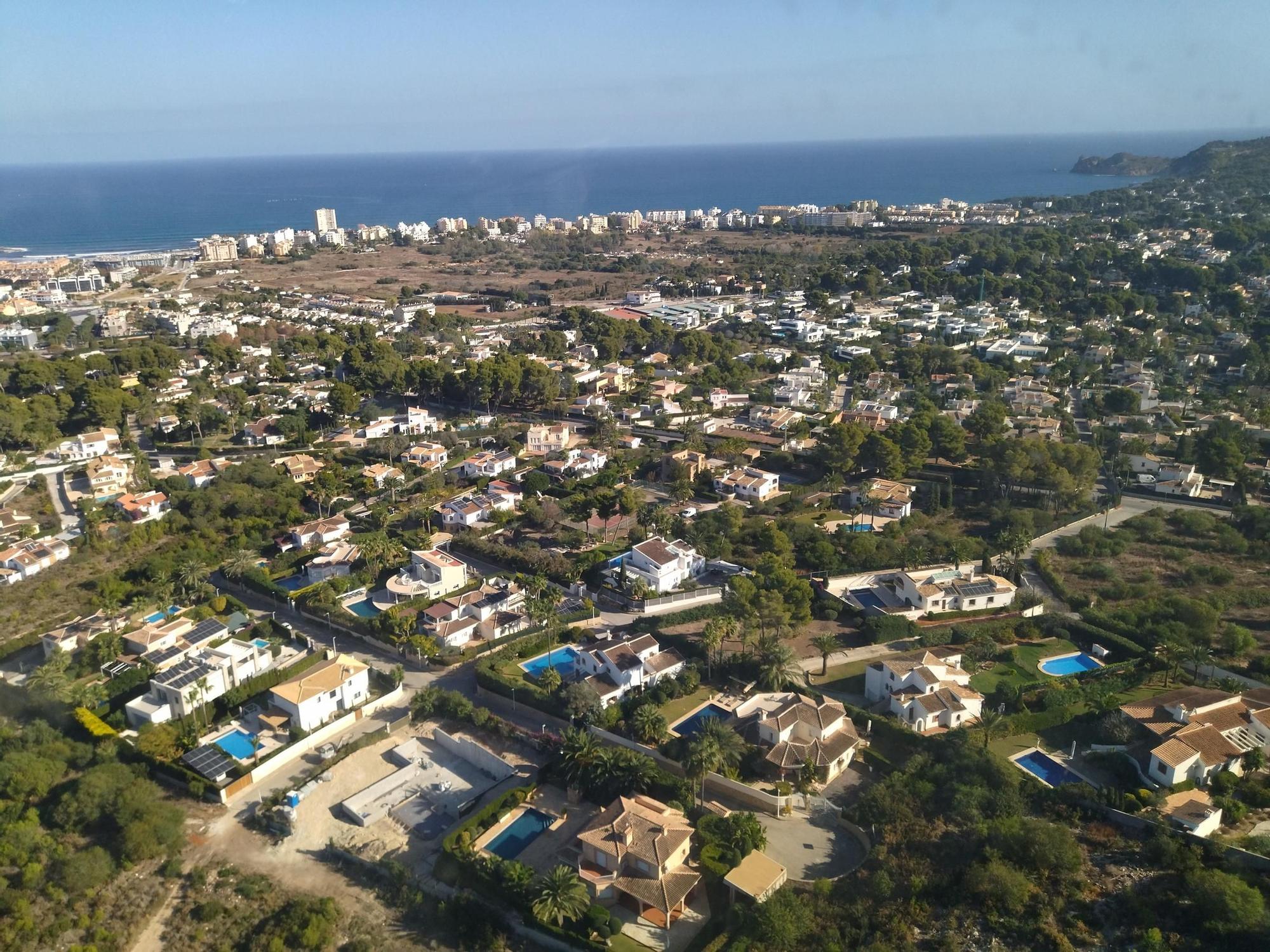 Xàbia, al vuelo