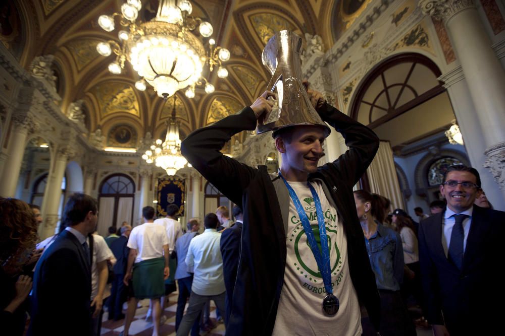 CELEBRACIONES DEL UNICAJA DE MÁLAGA TRAS ...