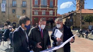 Patrimonio paraliza las peatonalizaciones del Oviedo Antiguo por el tipo de piedra prevista