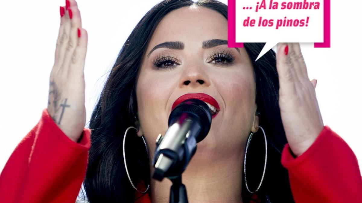 Demi Lovato canta como María del Monte
