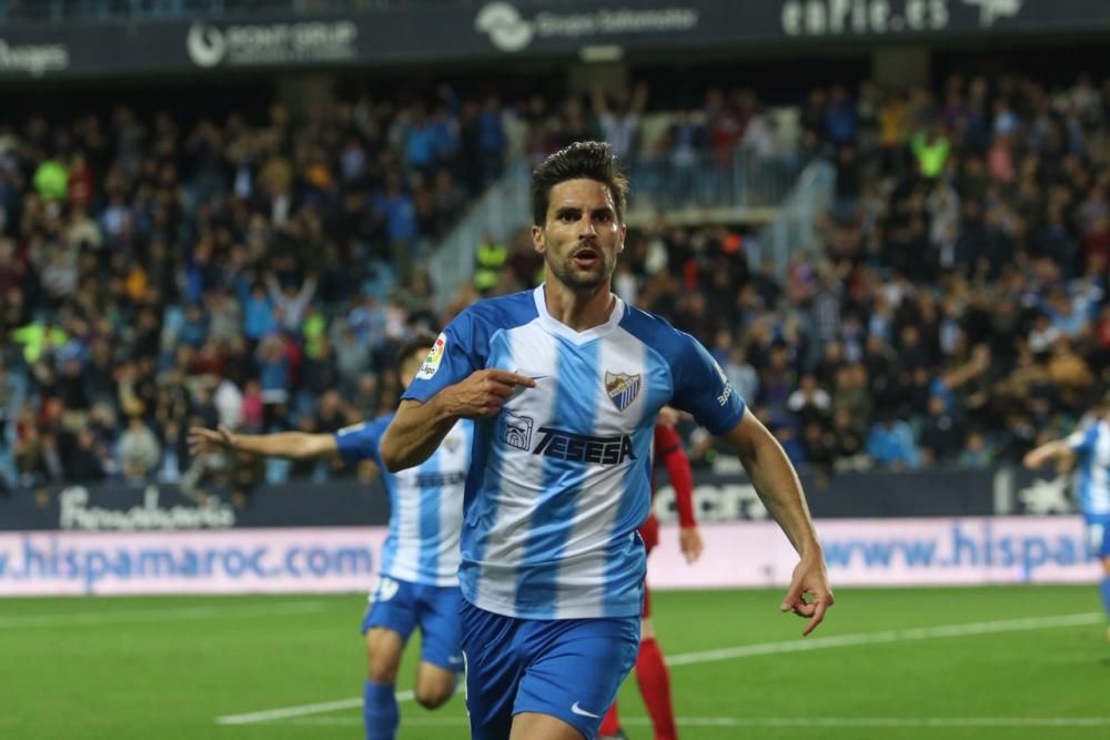 El Málaga se adelantó, perdonó y desapareció en una segunda mitad donde vio como el Osasuna remontaba para llevarse el choque