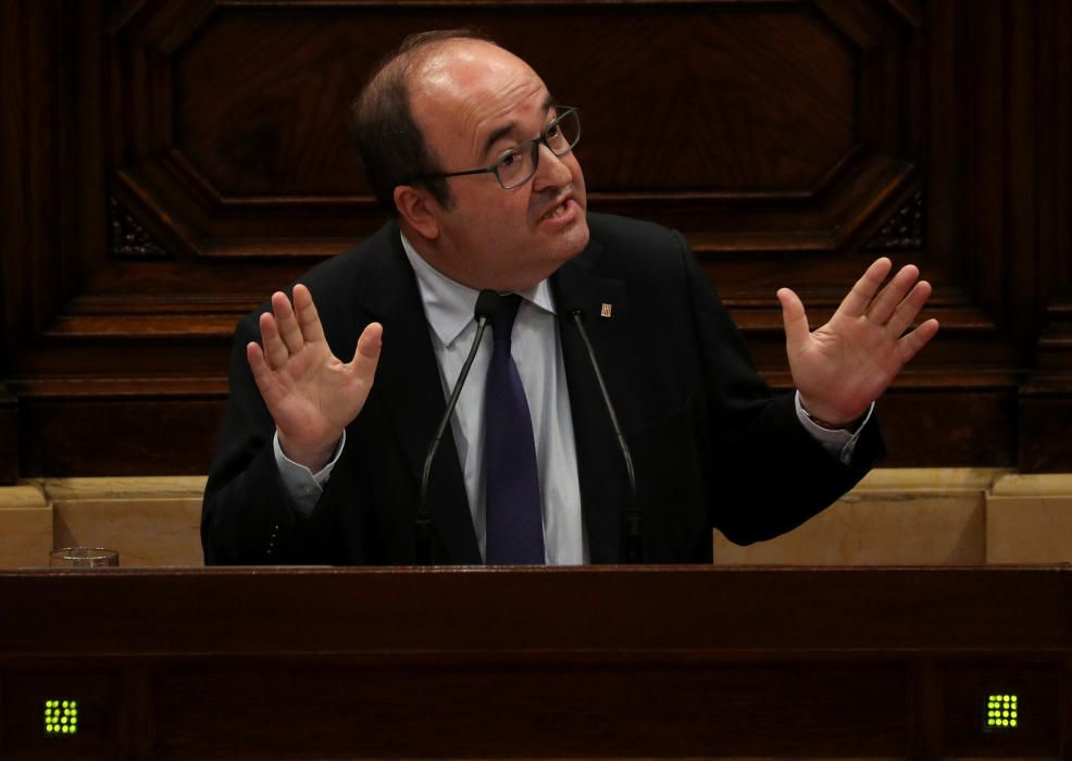 Ple d'investidura de Quim Torra