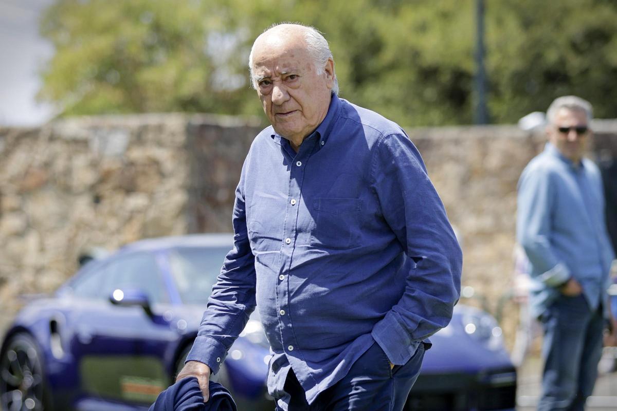 Imagen de archivo del fundador de Inditex, Amancio Ortega