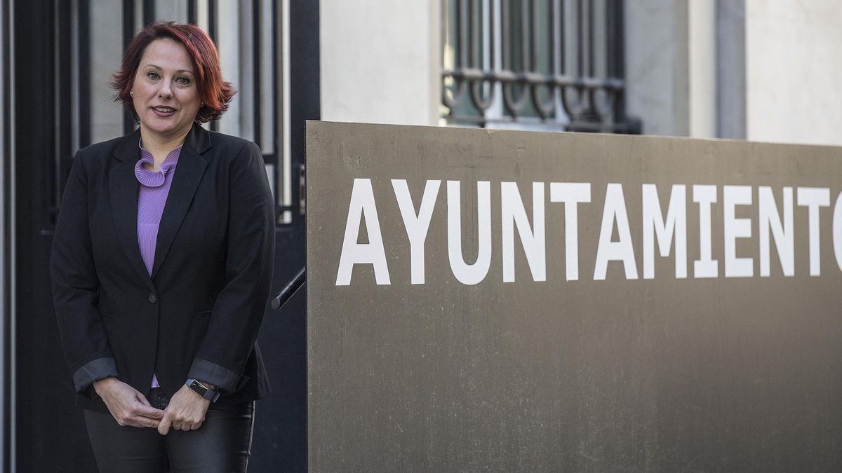 The mayor of Cooperation, María Conejera (Cs), in a file image The mayor of Cooperation, María Conejera (Cs), in a file image