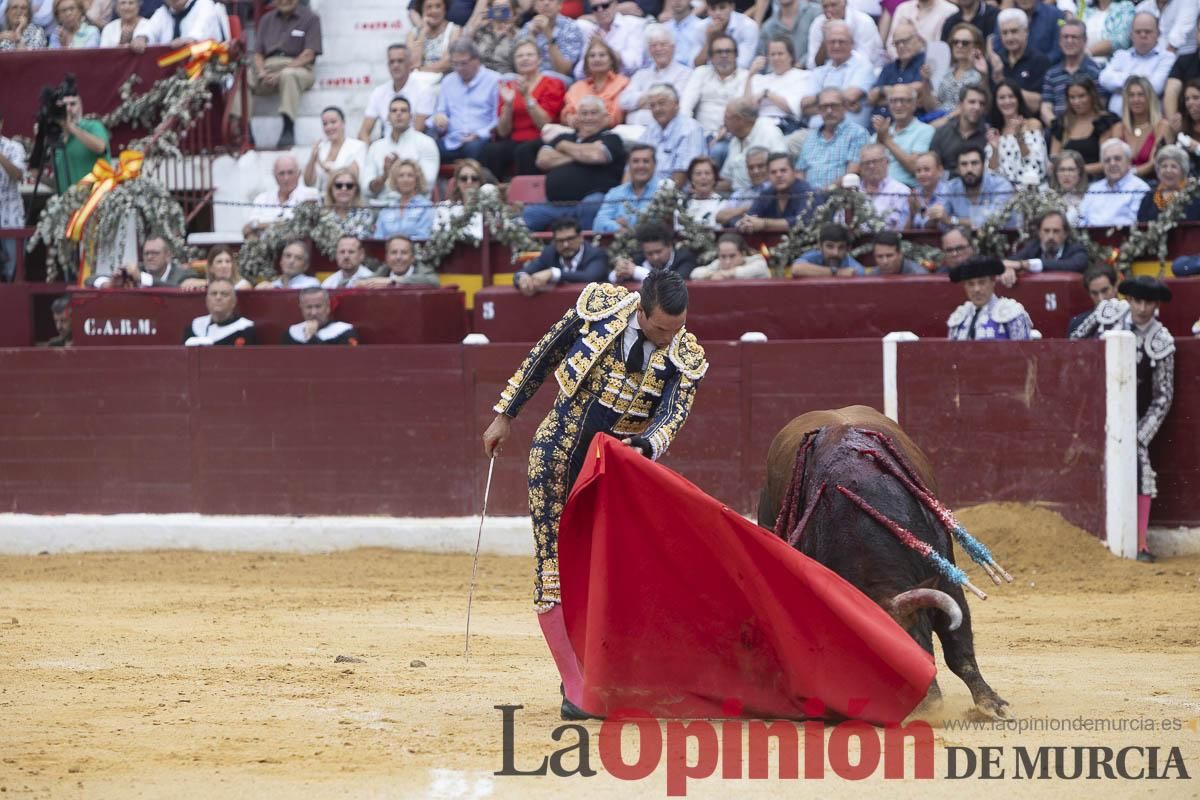 Cuarta corrida en la Feria Taurina de Murcia (Castella, Manzanares y Ureña)