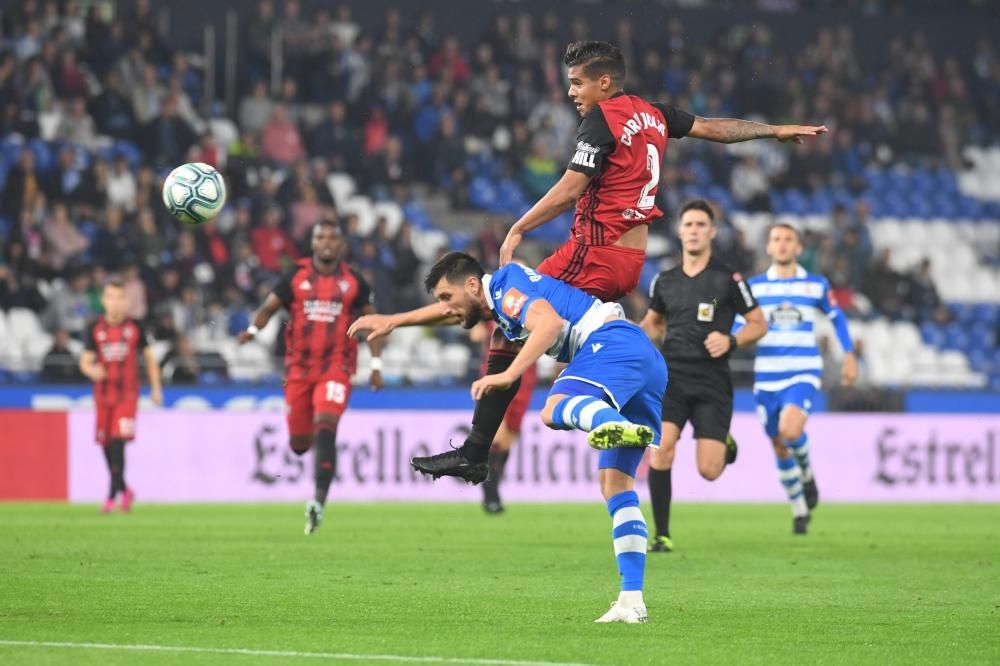 El Dépor no pasa del empate ante el Mirandés