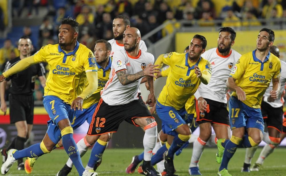 Las Palmas - Valencia: las mejores imágenes del partido