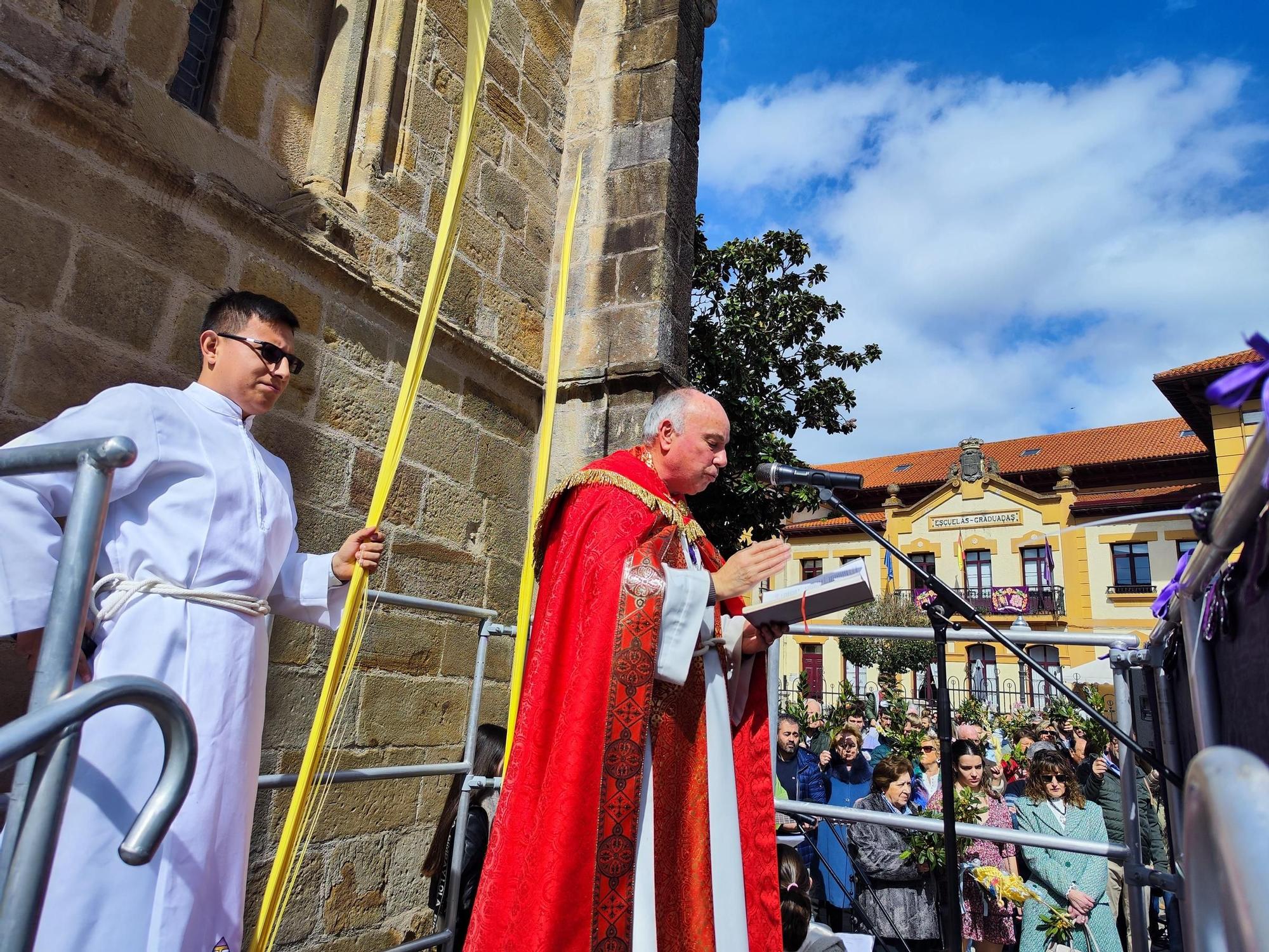 Villaviciosa vibra en Semana Santa con un domingo de Ramos multitudinario