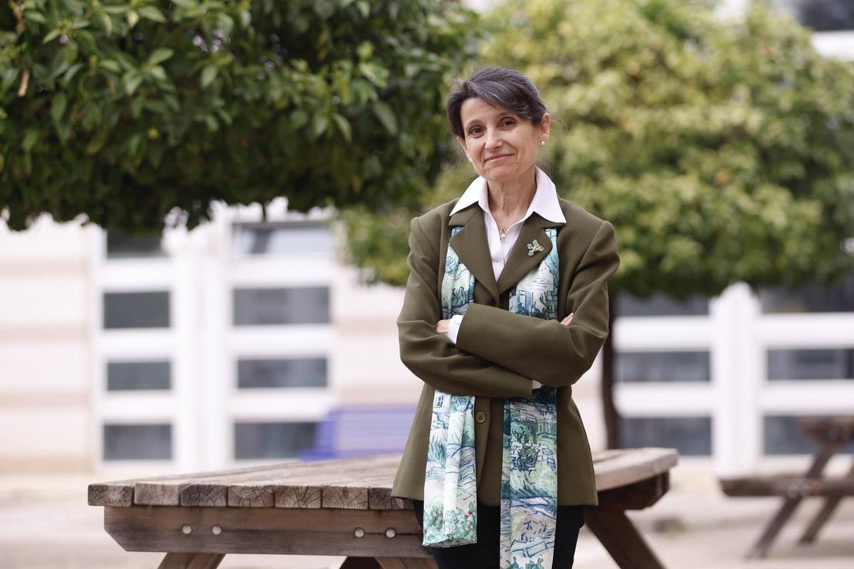 La investigadora Ana María Cuervo, este miércoles en Córdoba.