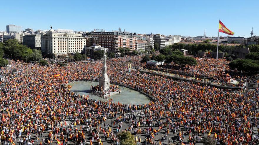 Concentración en Madrid por la unidad de España